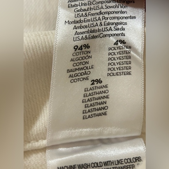 Mother Patch Pocket Private Ankle Fray Jeans in Cream Puffs - Picture 11 of 11